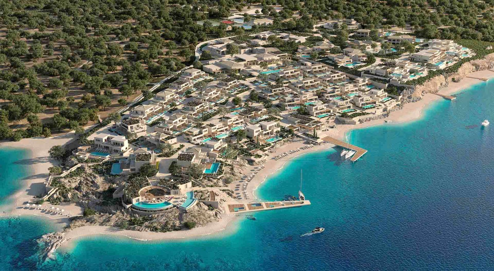 הדמיה של ריזורט Scarlet Beach בארמיוני